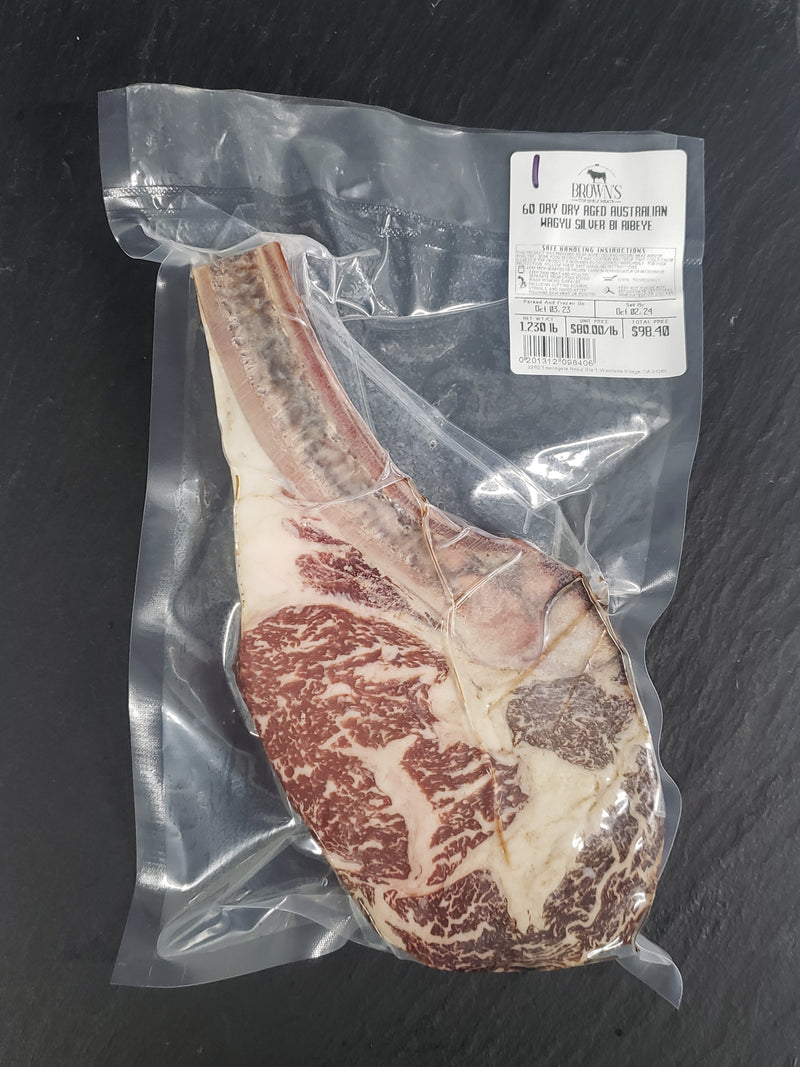 SILVER 60 DAY DRY AGED BI RIBEYE STEAK #1