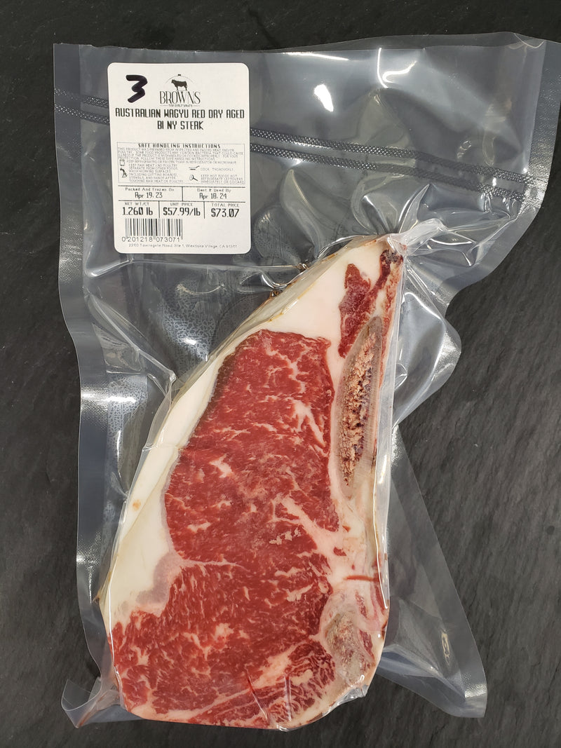 RED DRY AGED BI NY STEAK #3