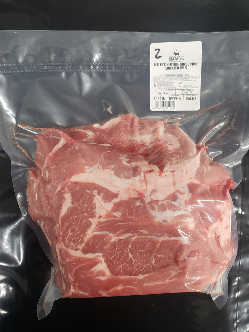 HERITAGE DUROC PORK SHOULDER - BNLS #2