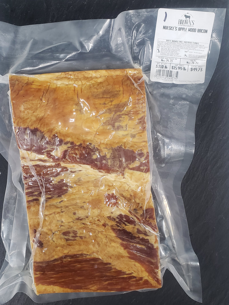 NUESKE'S APPLEWOOD SMOKED BACON SLAB #1