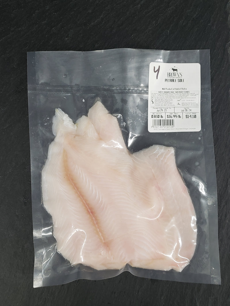 WILD CAUGHT PETRALE SOLE #4