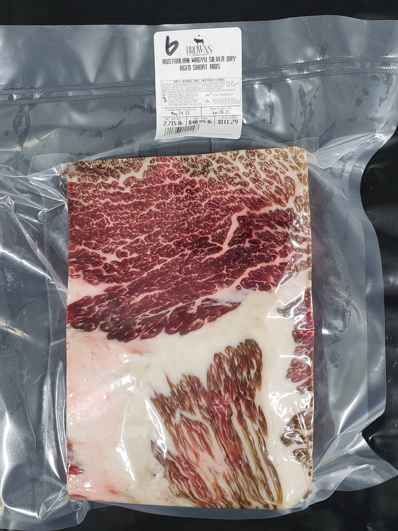 AUSTRALIAN SILVER WAGYU DRY AGED CHUCK SHORT RIBS #6