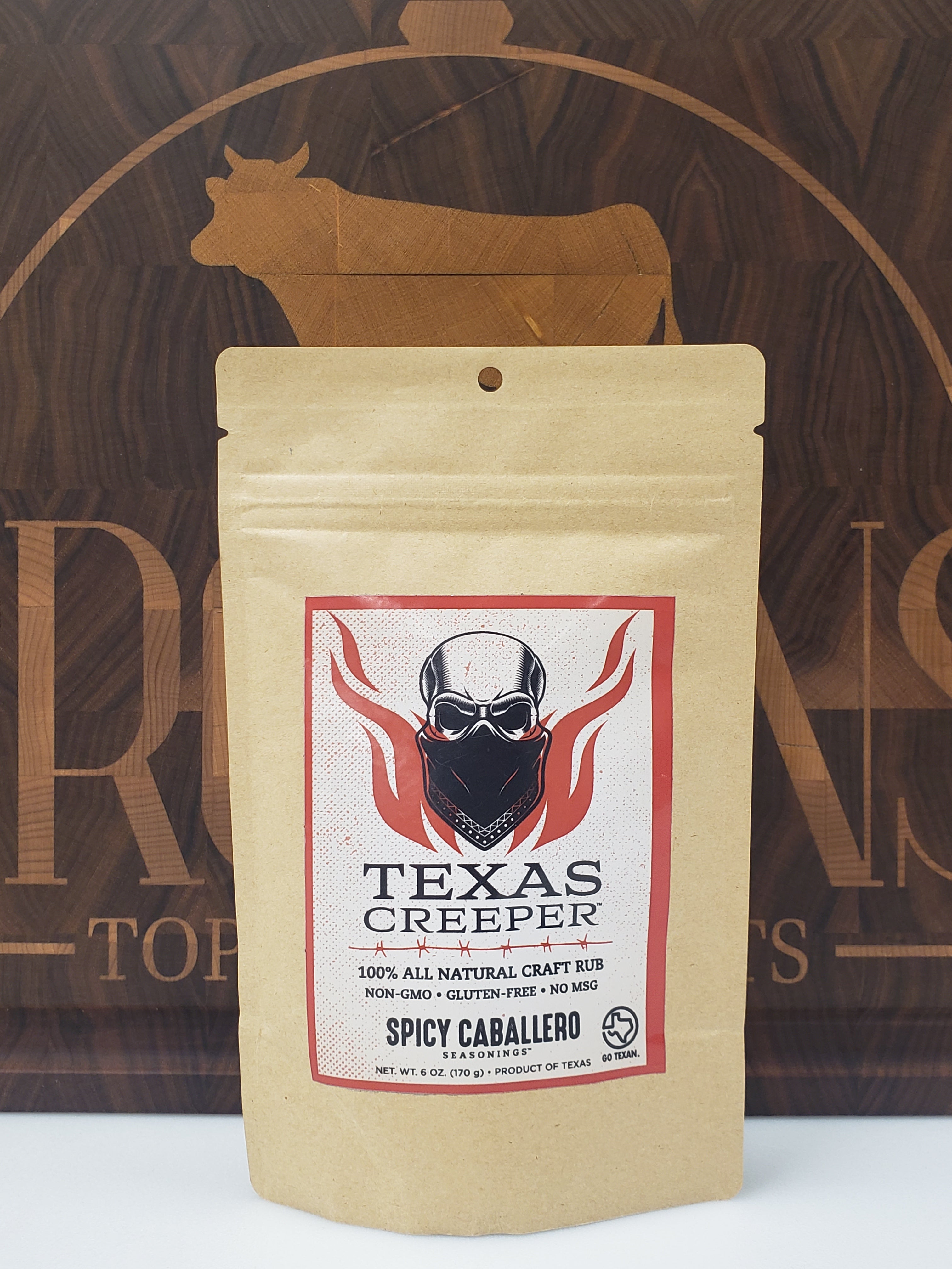 Creapers Condiments TEXAS CREEPER SEASONING - 6oz PACK – Brown's Top Shelf Meats