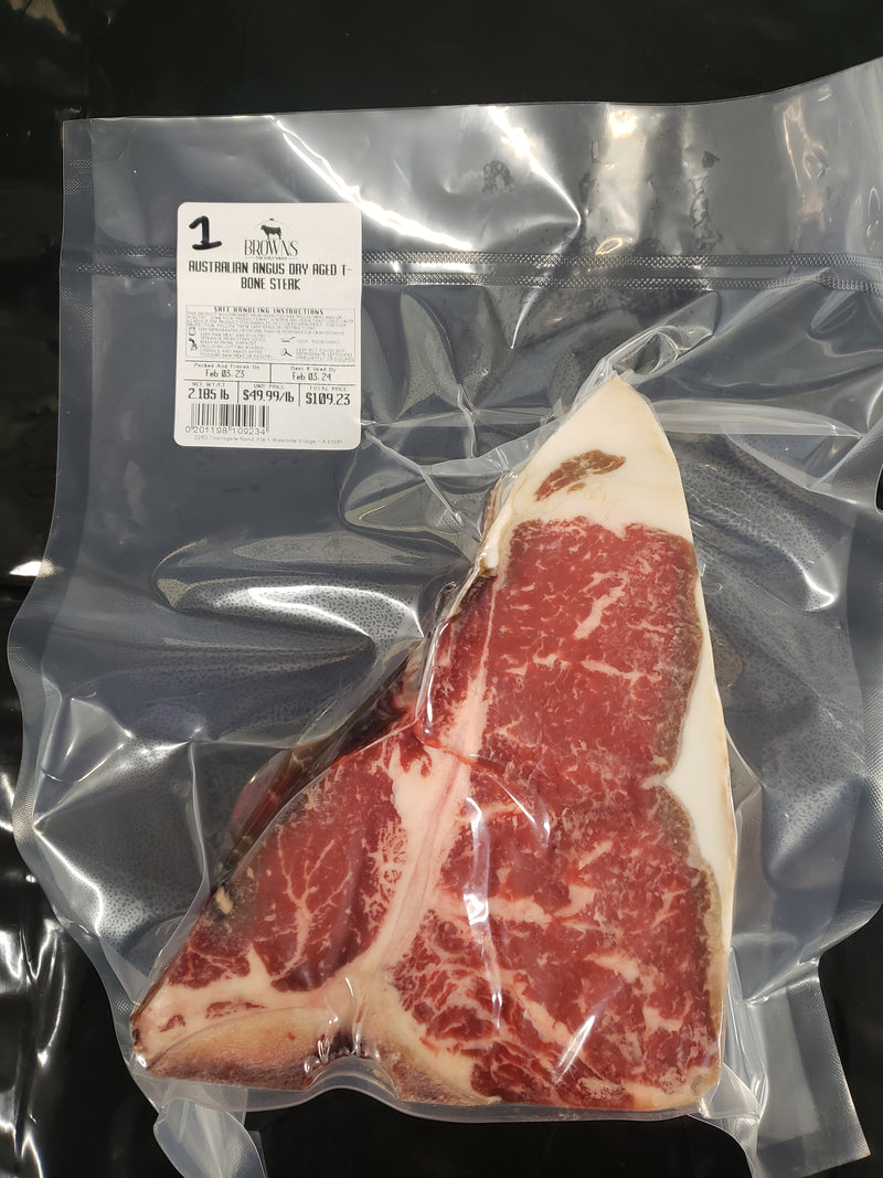 AUSTRALIAN ANGUS DRY AGED T-BONE #1