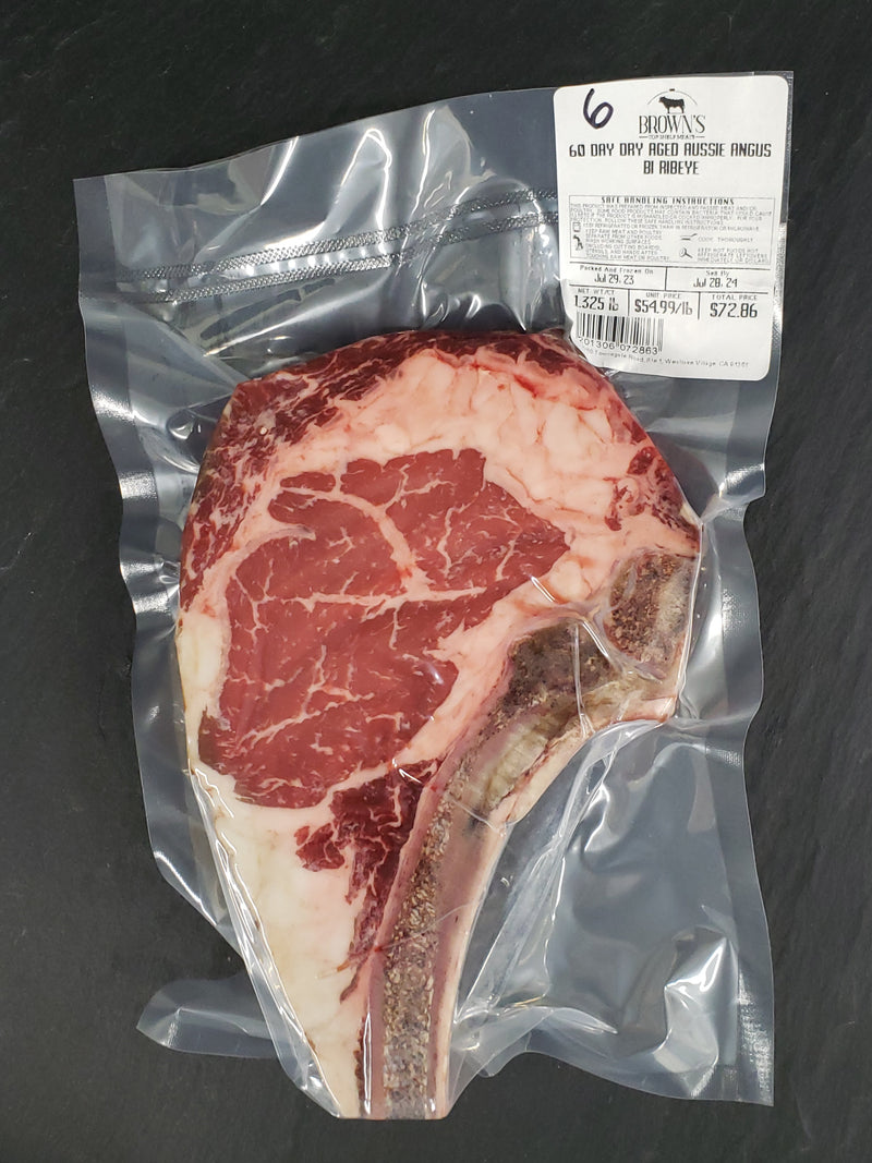 ANGUS 60 DAY DRY AGED BI RIBEYE STEAK #6