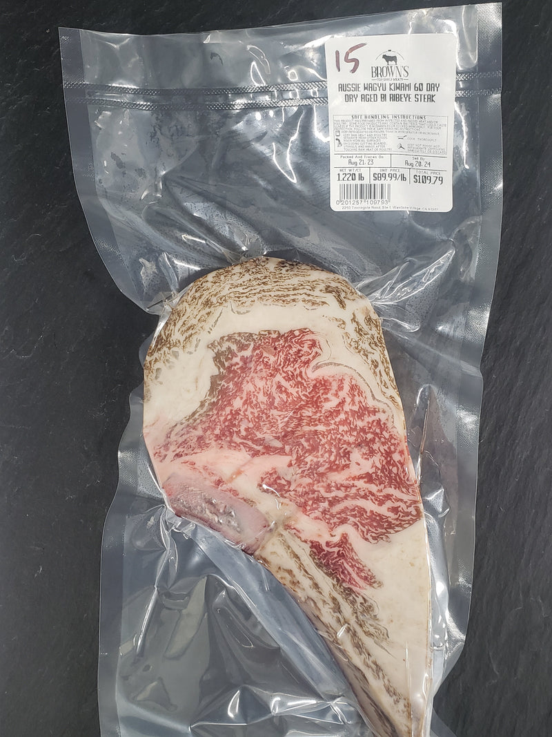 KIWAMI 60 DAY DRY AGED BI RIBEYE STEAK #15