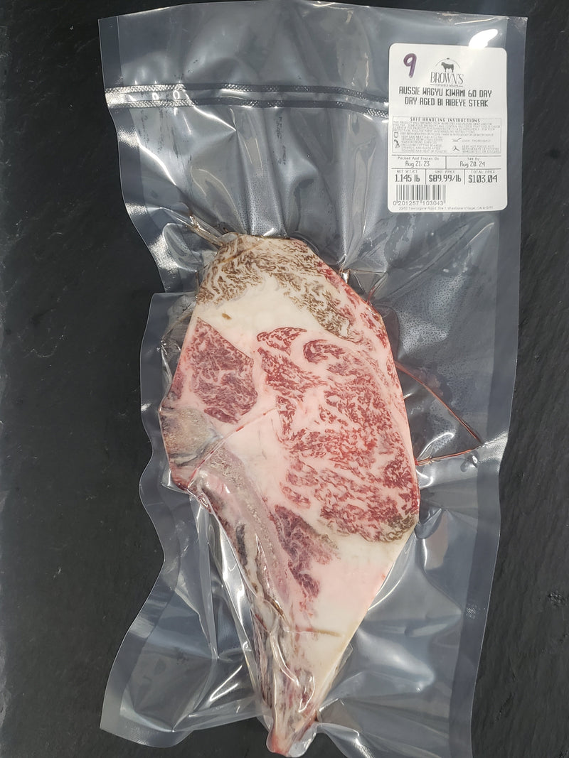 KIWAMI 60 DAY DRY AGED BI RIBEYE STEAK #9