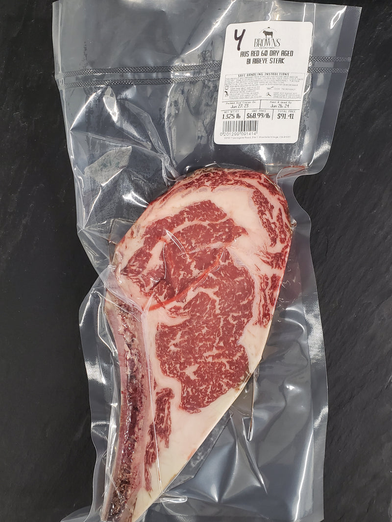 RED 60 DAY DRY AGED BI RIBEYE STEAK #4