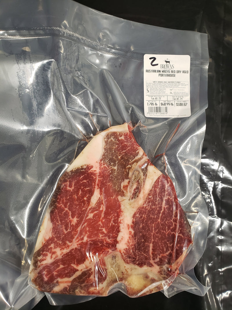 AUSTRALIAN WAGYU RED DRY AGED PORTERHOUSE STEAK #2