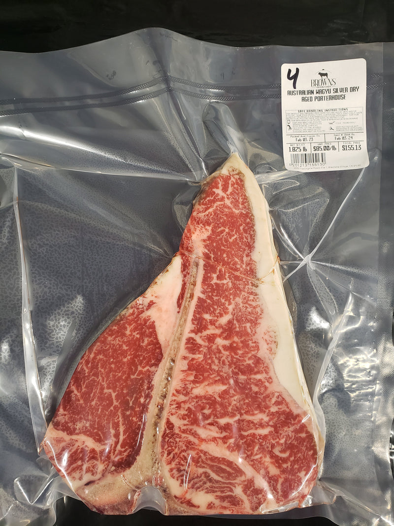 AUSTRALIAN WAGYU SILVER DRY AGED PORTERHOUSE STEAK #4