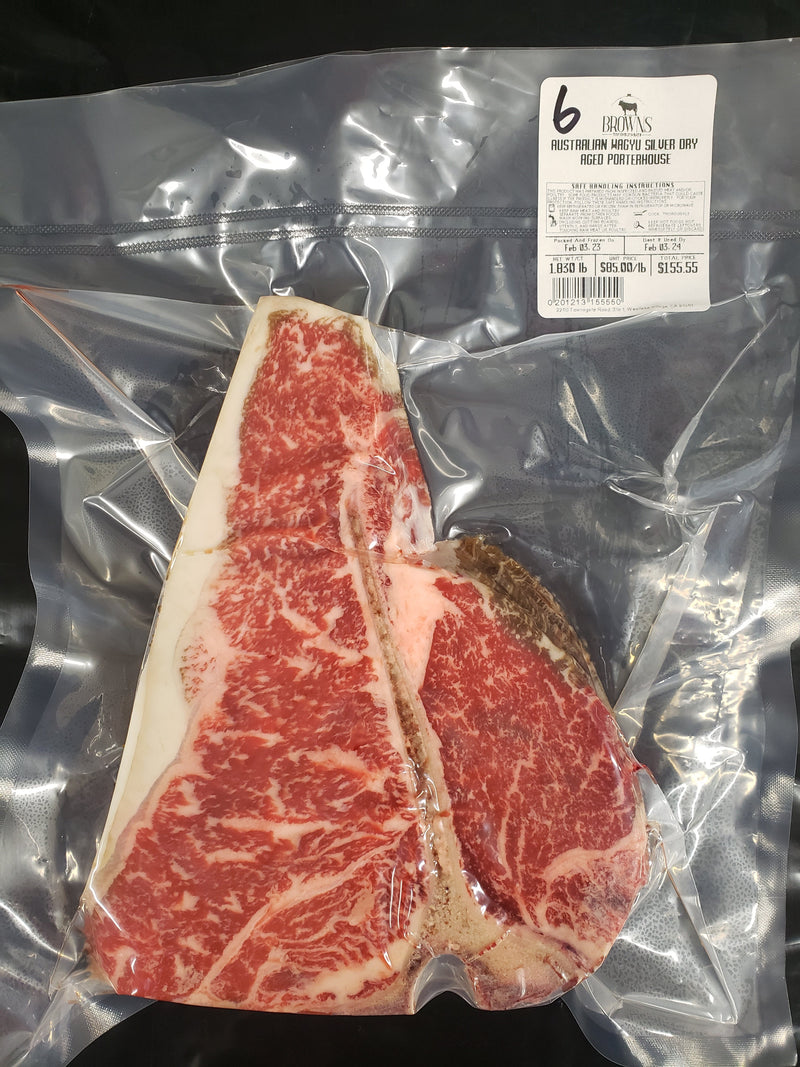 AUSTRALIAN WAGYU SILVER DRY AGED PORTERHOUSE STEAK #6