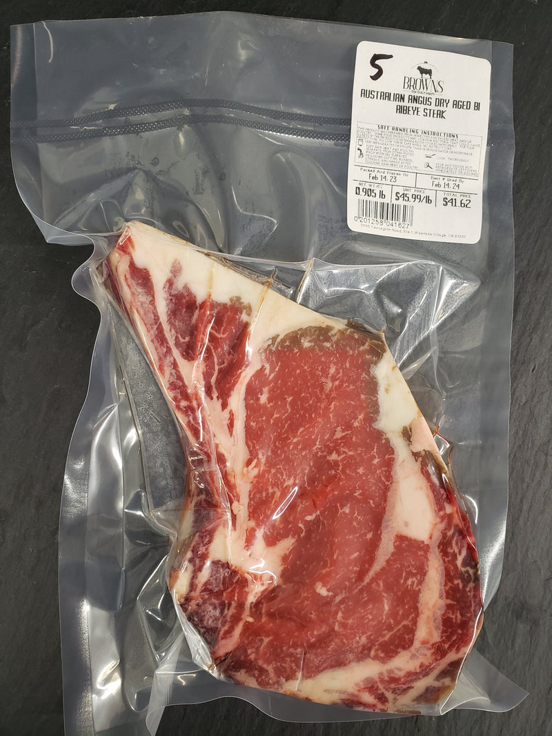 AUSTRALIAN ANGUS DRY AGED BI RIBEYE STEAK #5