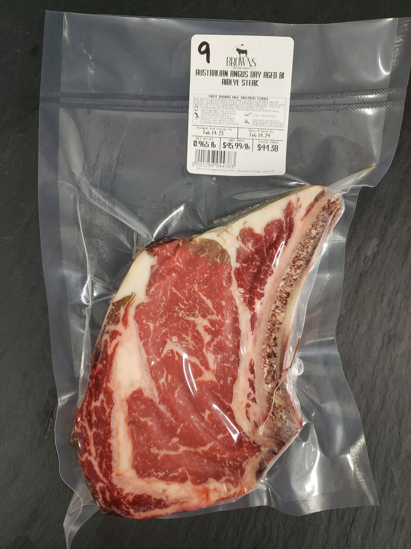 AUSTRALIAN ANGUS DRY AGED BI RIBEYE STEAK #9