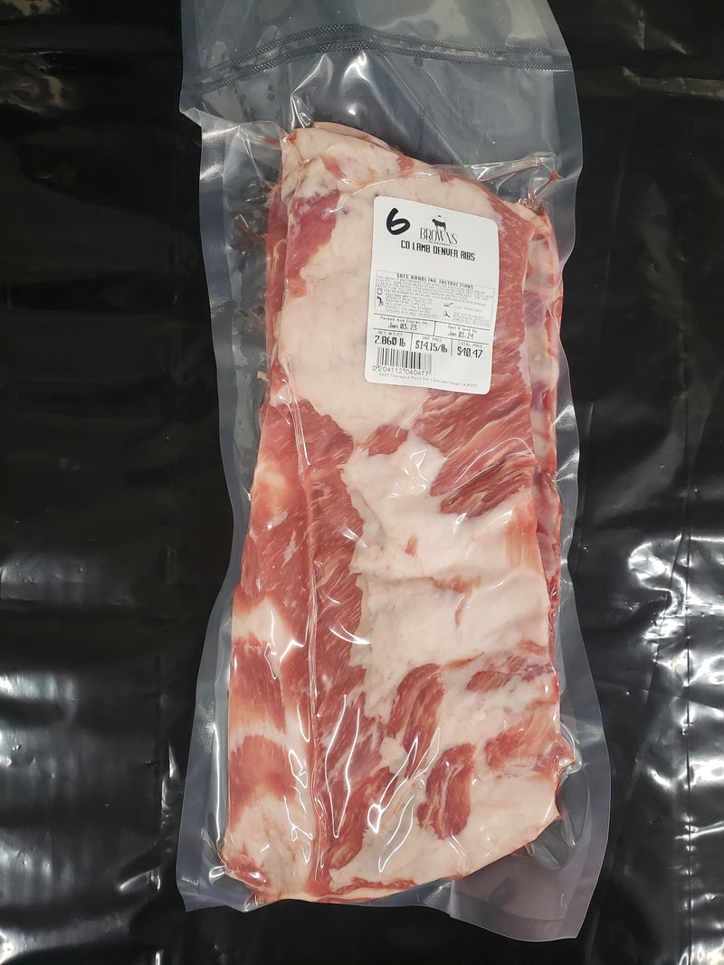 Denver Style Ribs Pork CO LAMB DENVER RIBS #6 – Brown's Top Shelf Meats