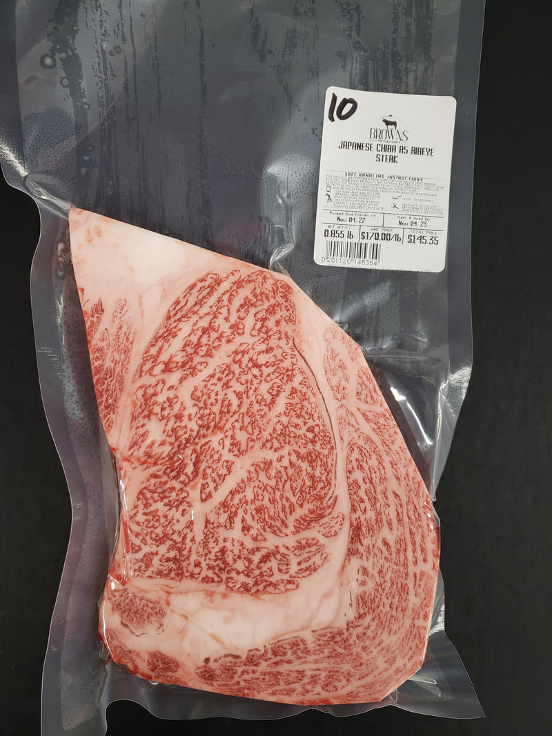 JAPANESE CHIBA A5 RIBEYE STEAK #10