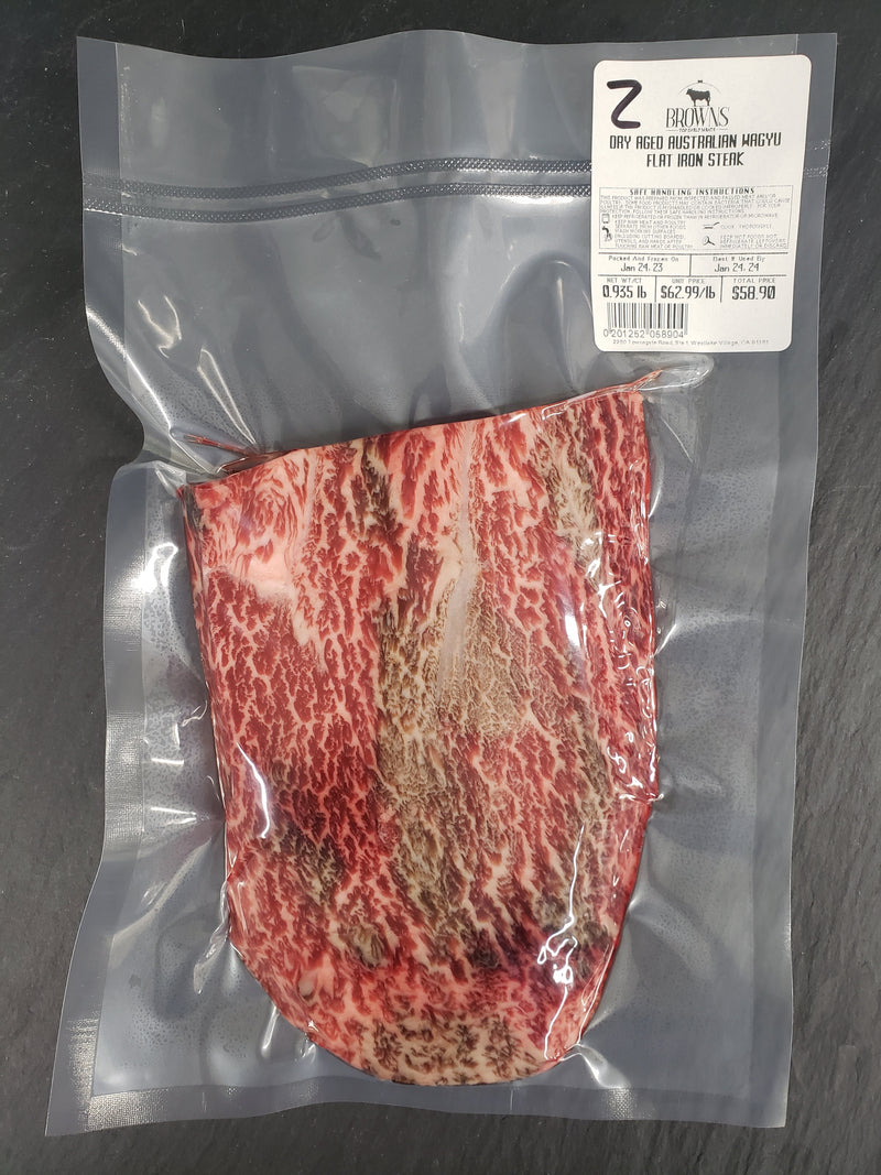 DRY AGED AUSTRALIAN WAGYU FLAT IRON STEAK  #2