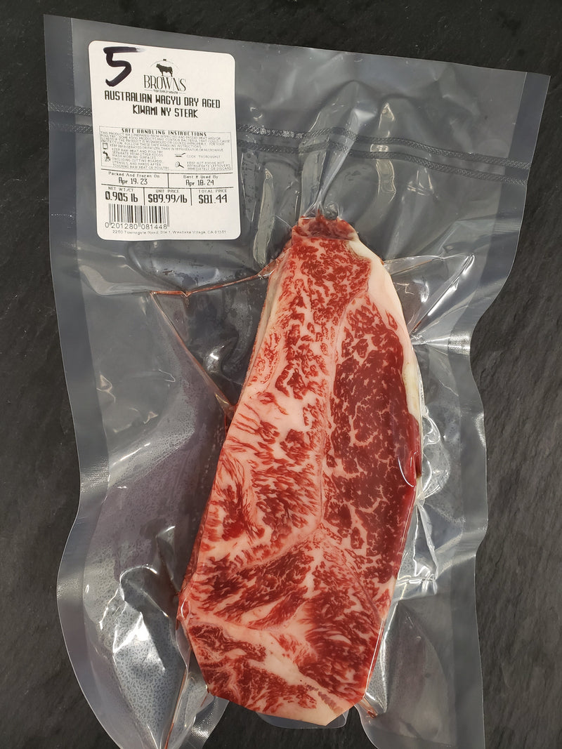 AUSTRALIAN WAGYU DRY AGED KIWAMI NY #5