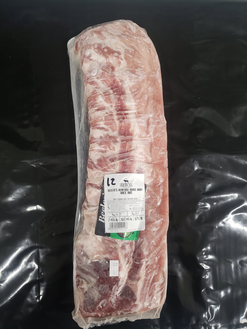 DUROC BABYBACK RIB #12