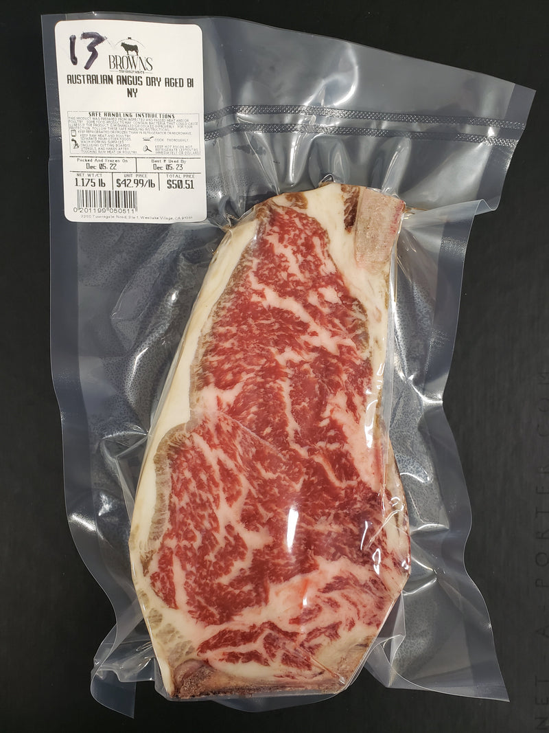 AUSTRALIAN ANGUS DRY AGED BI NY #13