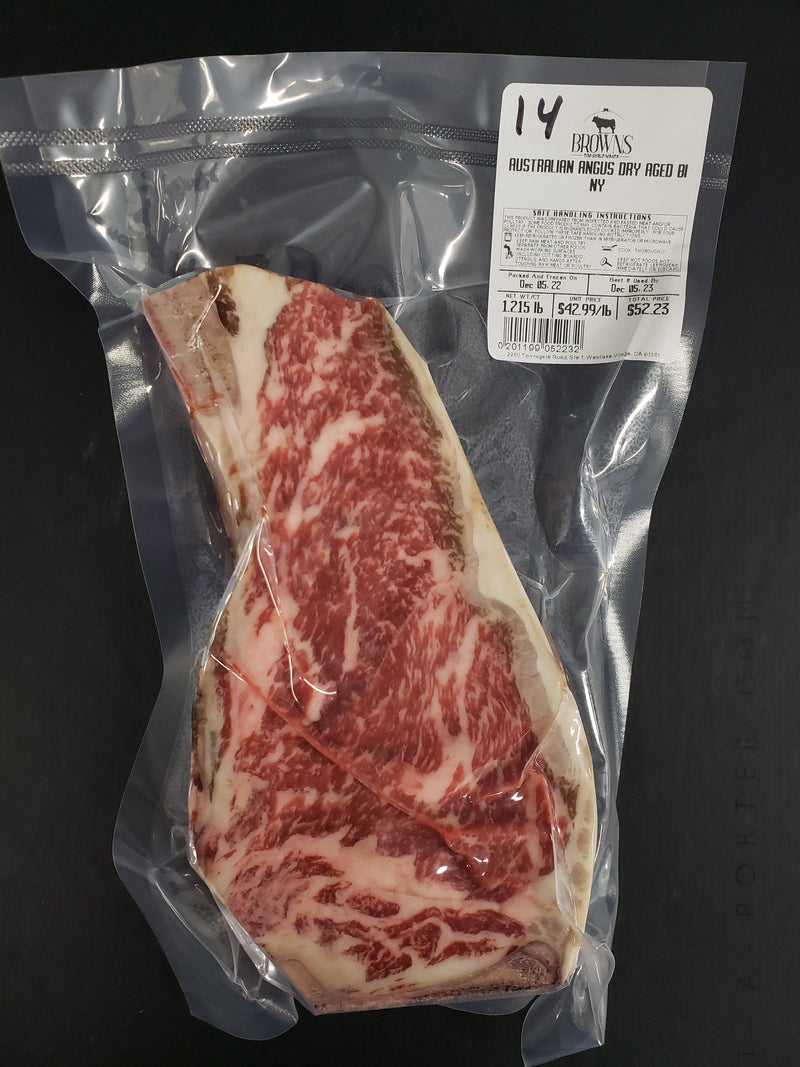 AUSTRALIAN ANGUS DRY AGED BI NY #14