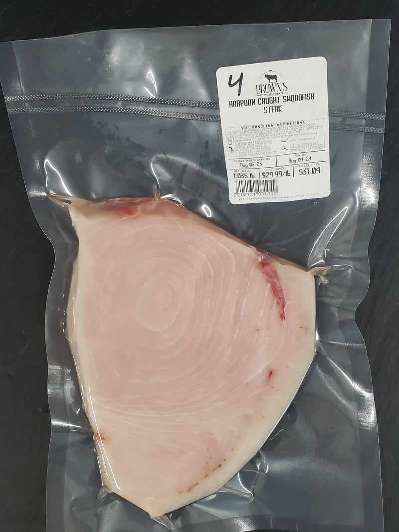 WILD SWORDFISH STEAK #4