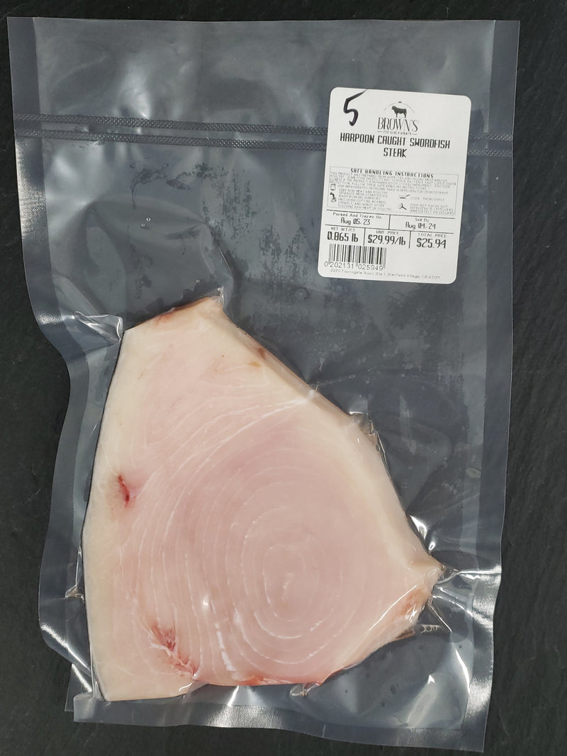 WILD SWORDFISH STEAK #5