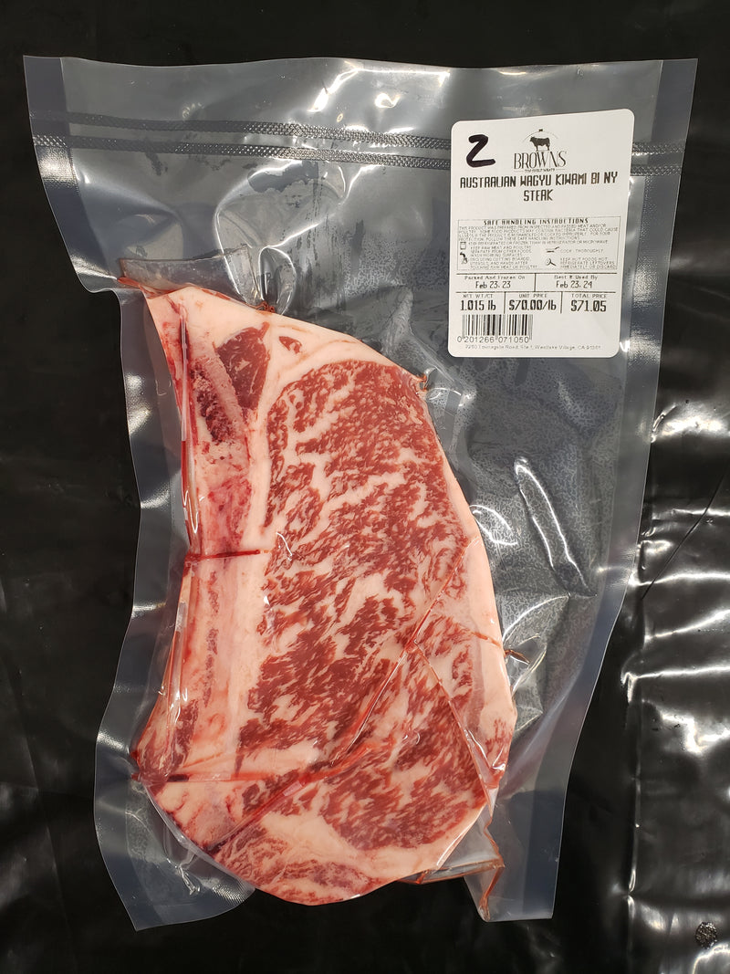 AUSTRALIAN WAGYU KIWAMI BI NY STEAK #2