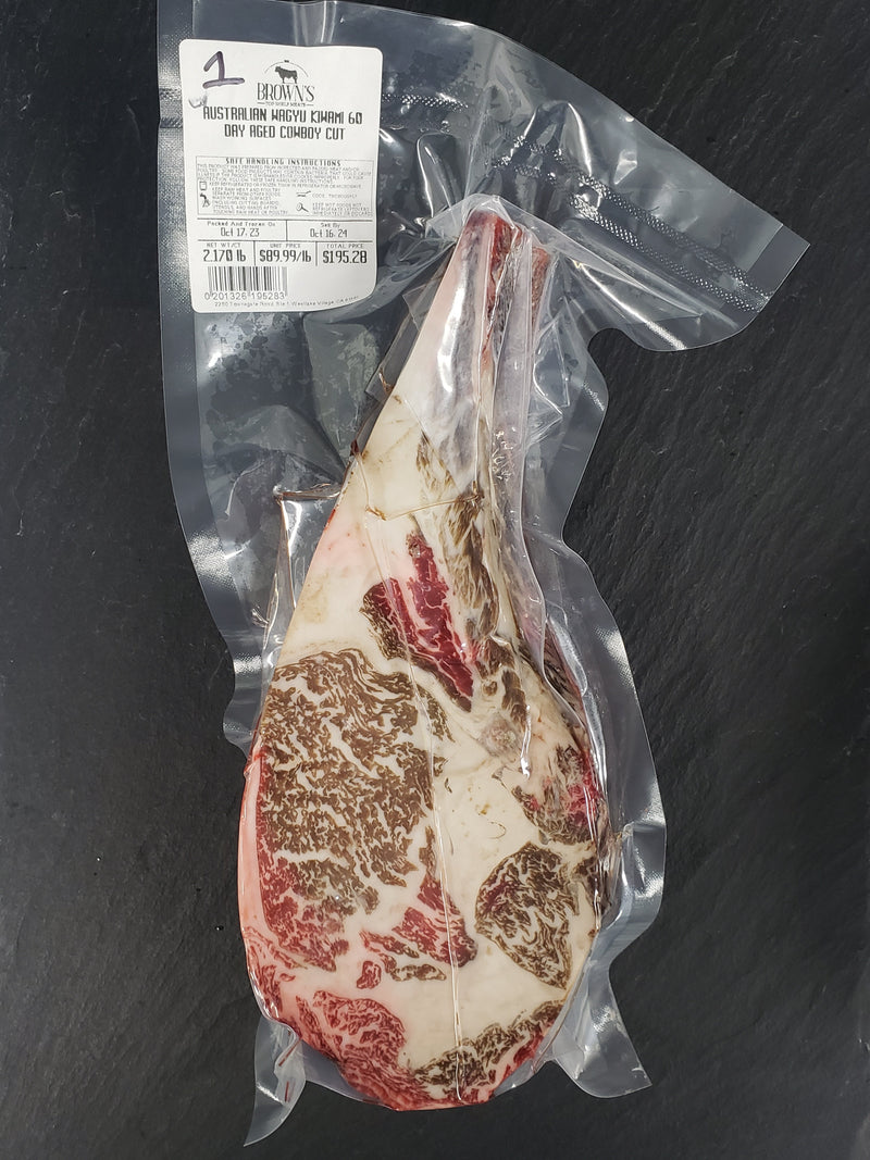 KIWAMI 60 DAY DRY AGED COWBOY CUT #1