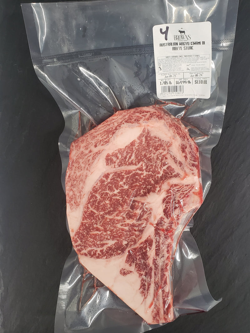 AUSTRALIAN WAGYU KIWAMI BI RIBEYE STEAK #4