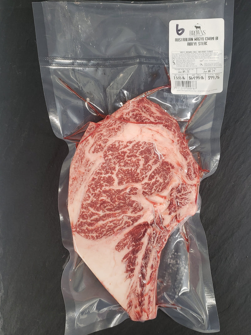 AUSTRALIAN WAGYU KIWAMI BI RIBEYE STEAK #6