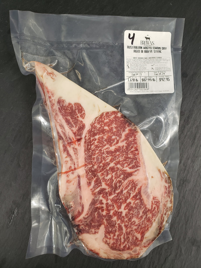 KIWAMI DRY AGED BONE IN RIBEYE STEAK #4