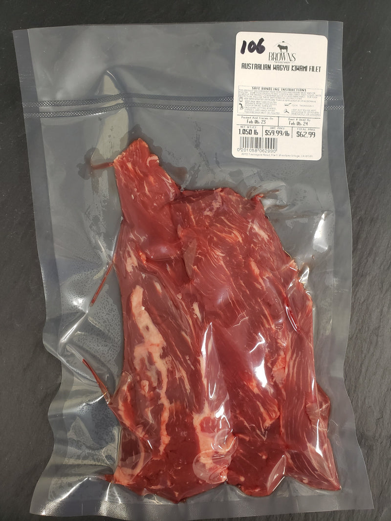 KIWAMI WAGYU FILET #106