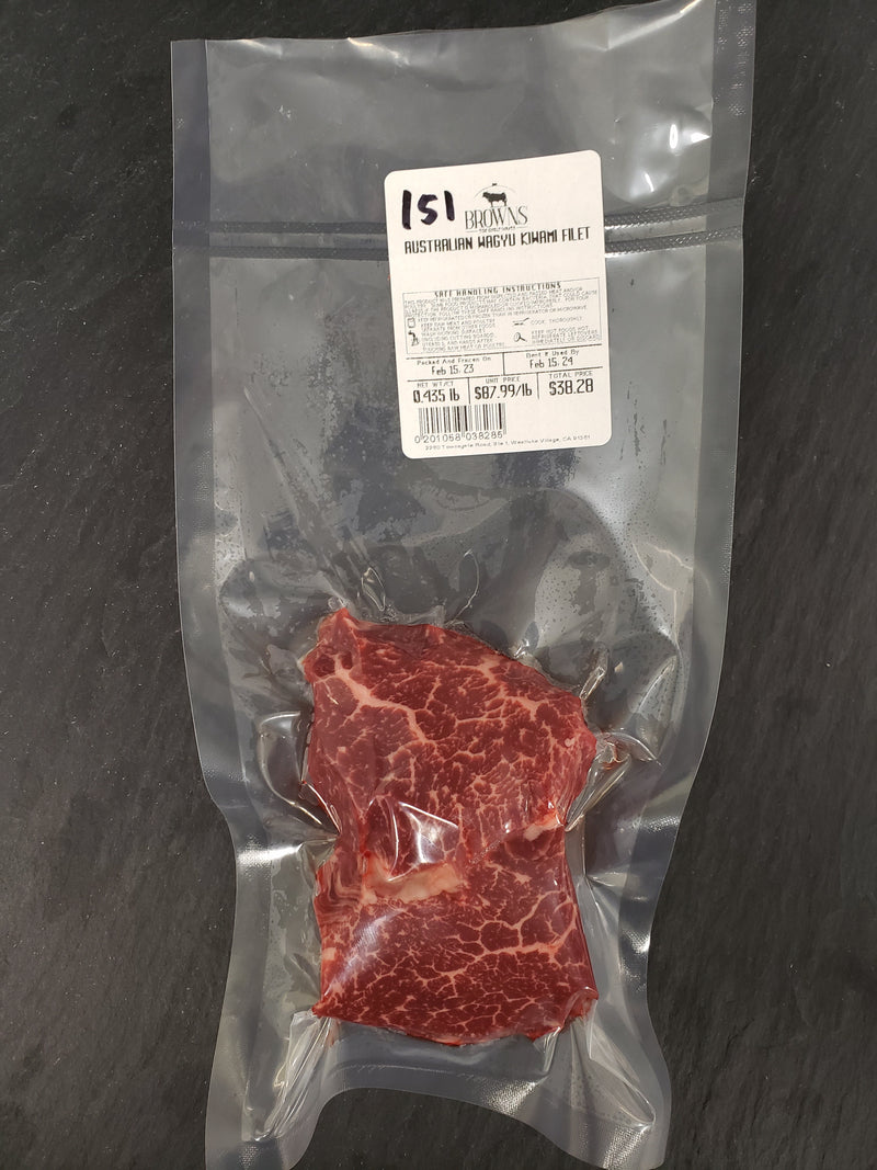 AUSTRALIAN WAGYU KIWAMI FILET #151