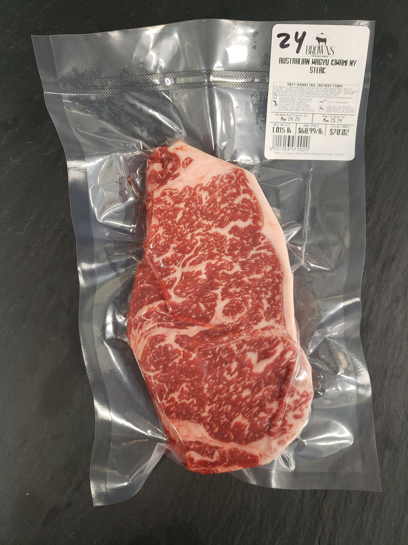 AUSTRALIAN WAGYU KIWAMI NY STEAK #24