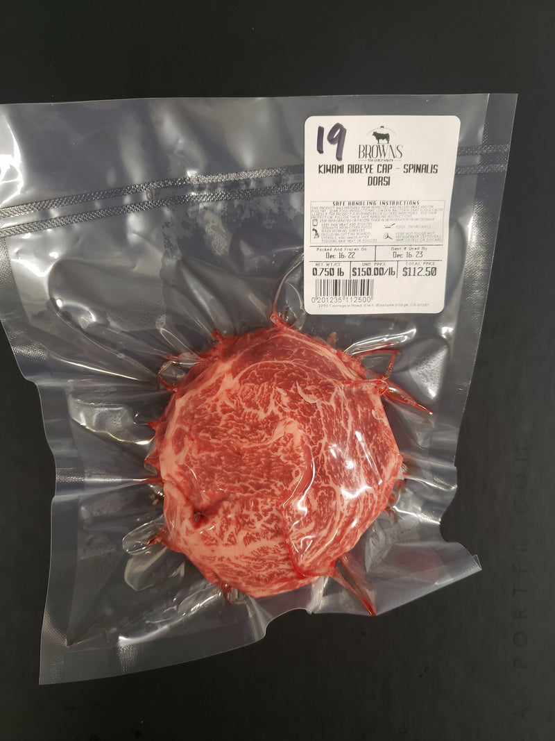 KIWAMI RIBEYE CAP #19