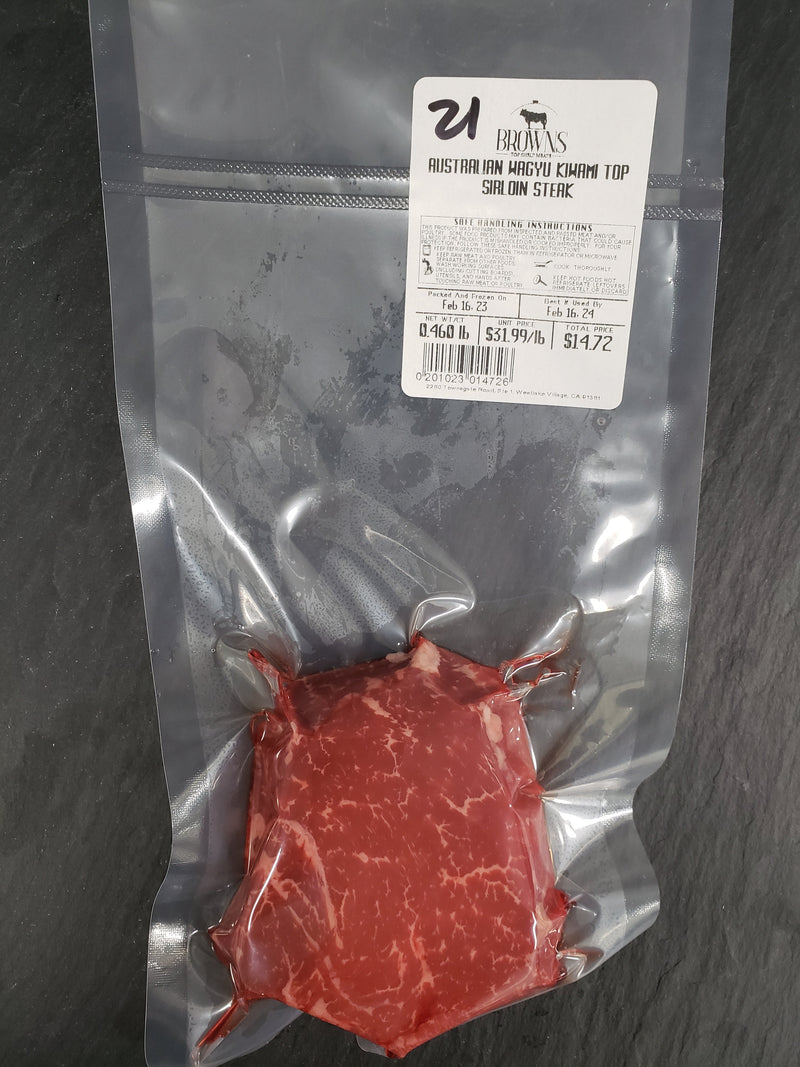 AUSTRALIAN WAGYU KIWAMI TOP SIRLOIN STEAK #21