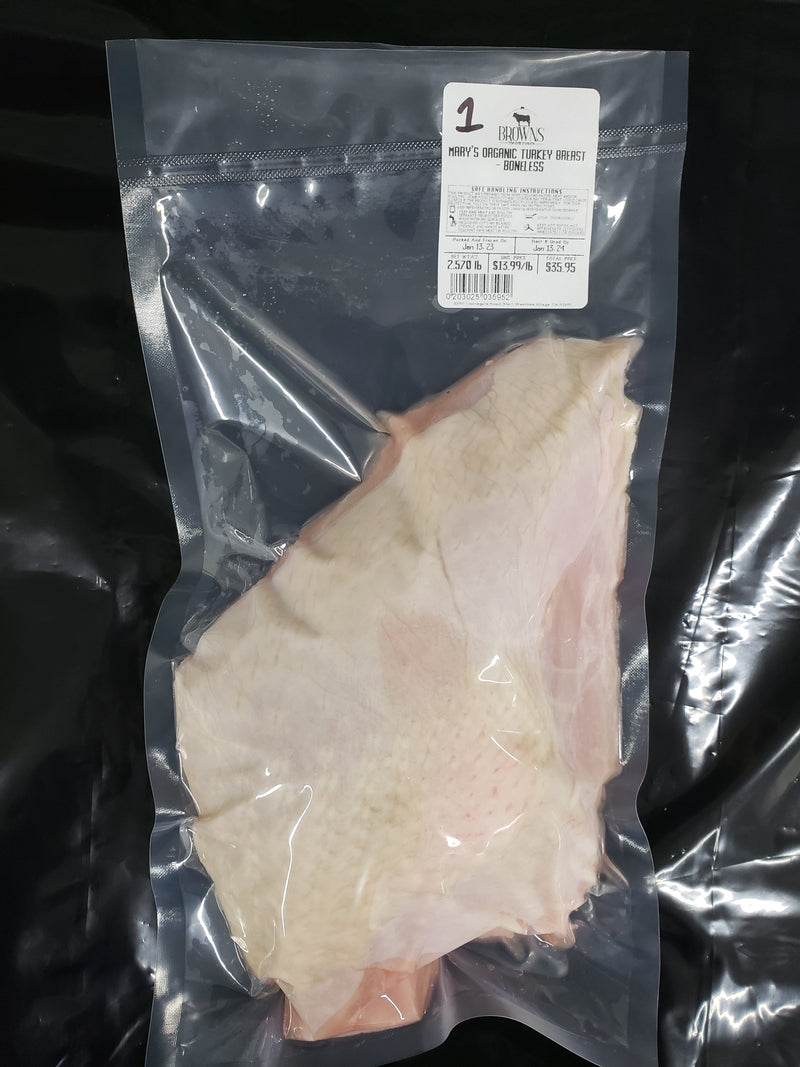 MARY'S ORGANIC BONELESS TURKEY BREASTS #1