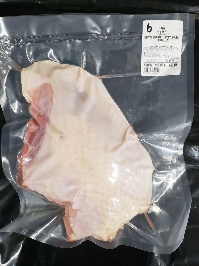 MARY'S ORGANIC BONELESS TURKEY BREASTS #6