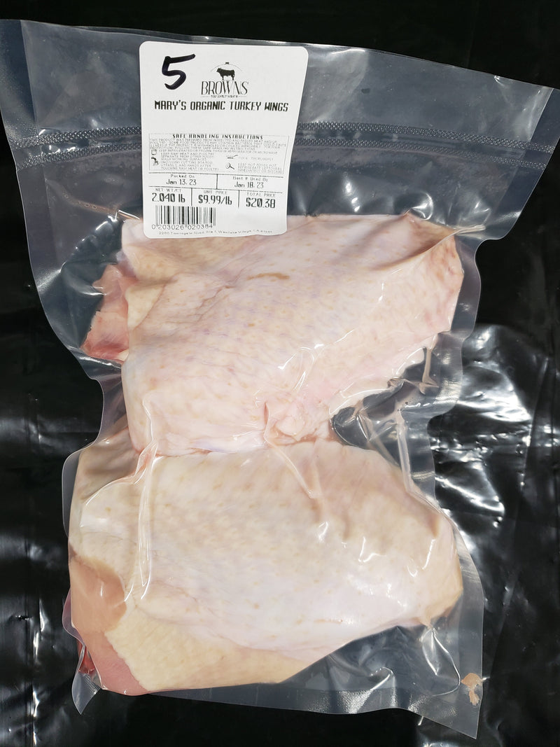 MARY'S ORGANIC WHOLE TURKEY WINGS #5