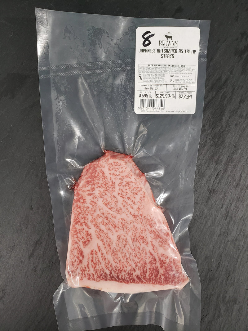 JAPANESE MATSUZAKA A5 WAGYU TRI TIP STEAK #8