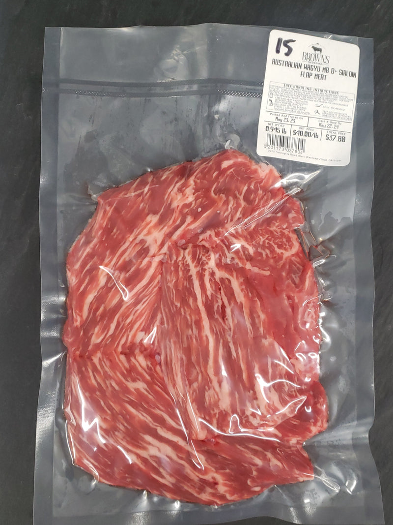 MB 8+ SIRLOIN FLAP MEAT #15