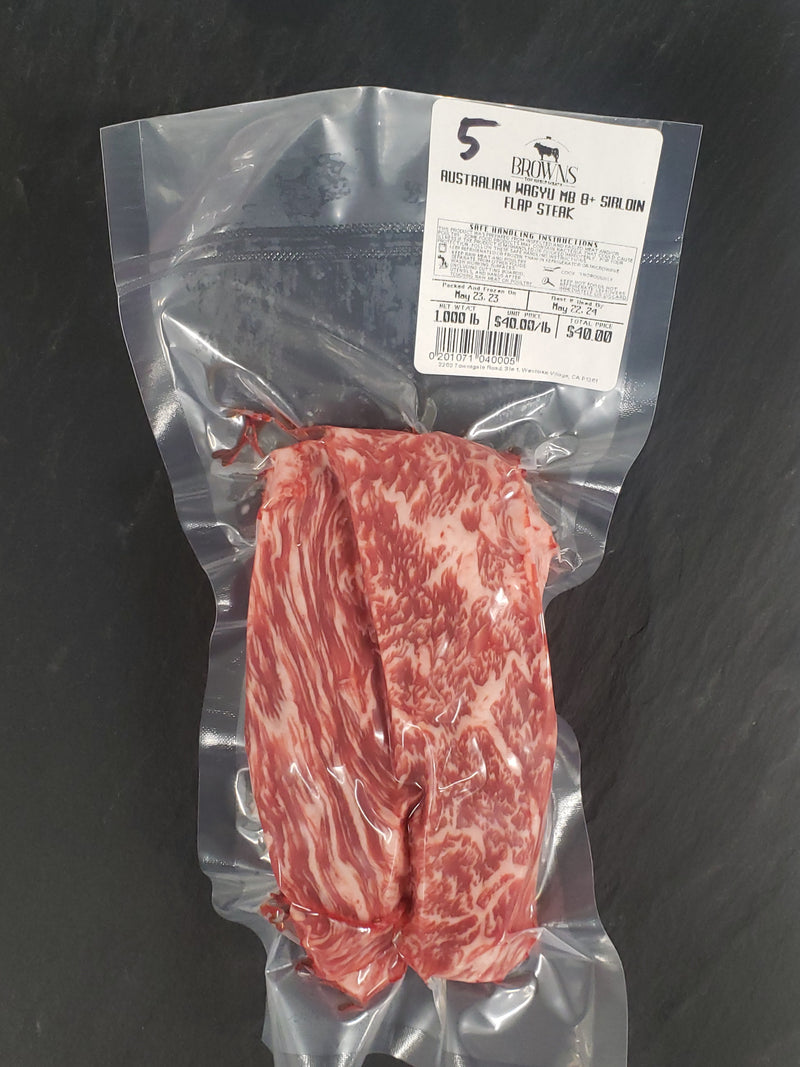 MB 8+ SIRLOIN FLAP STEAK #5