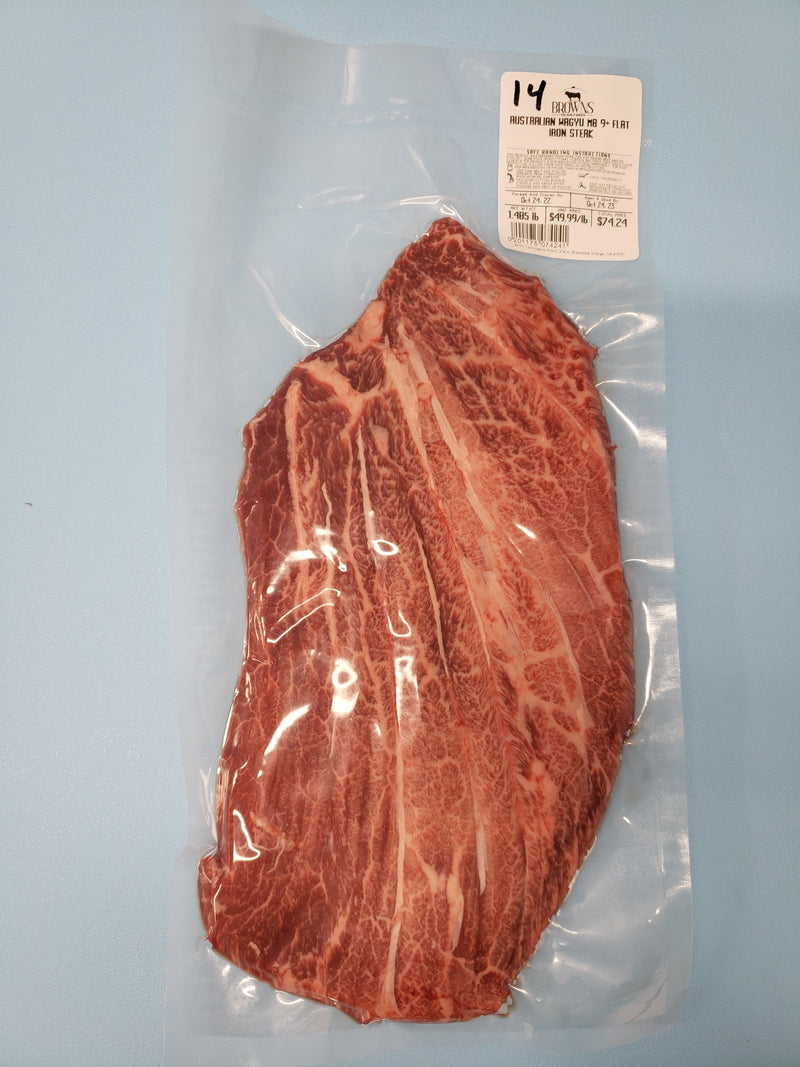 MB 9+ FLAT IRON STEAK #14