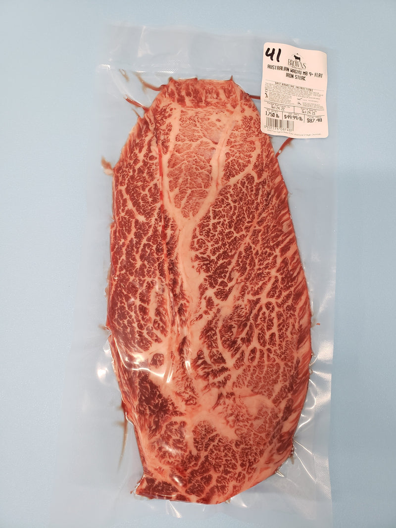 MB 9+ FLAT IRON STEAK #41
