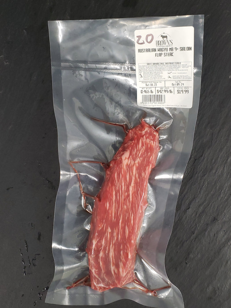 MB 9+ SIRLOIN FLAP STEAK #20