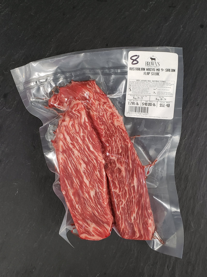 MB 9+ SIRLOIN FLAP STEAK #8