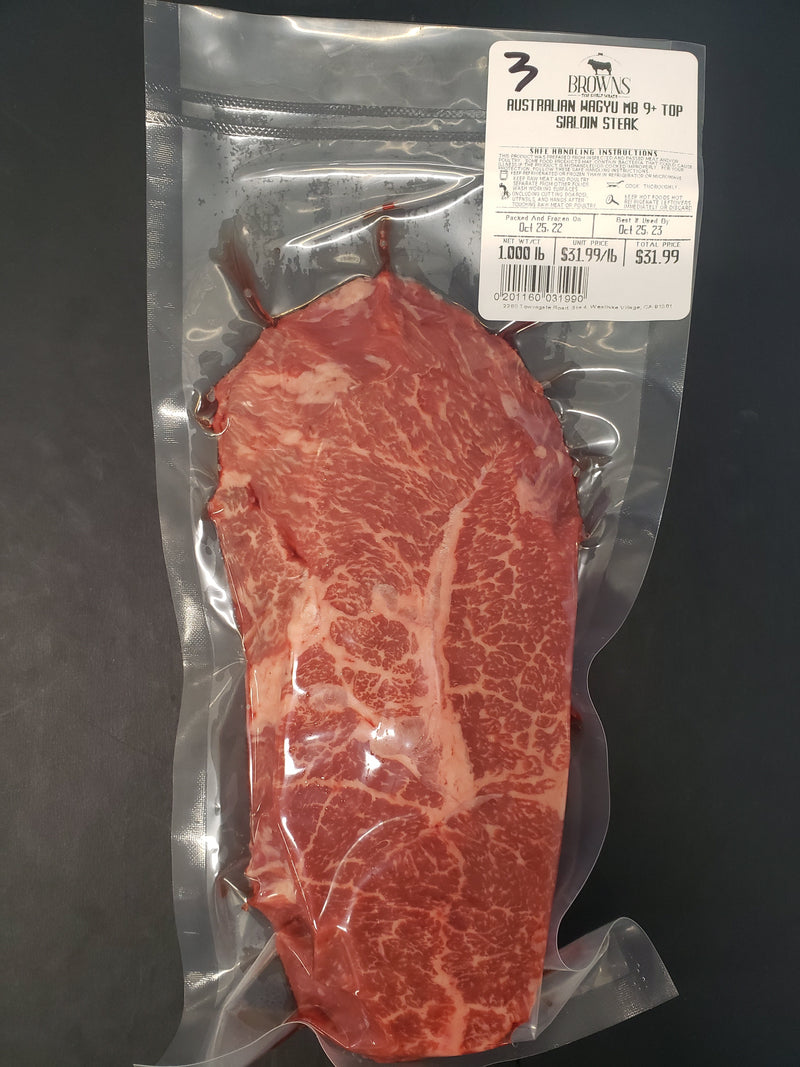 MB 9+ TOP SIRLOIN STEAK #3