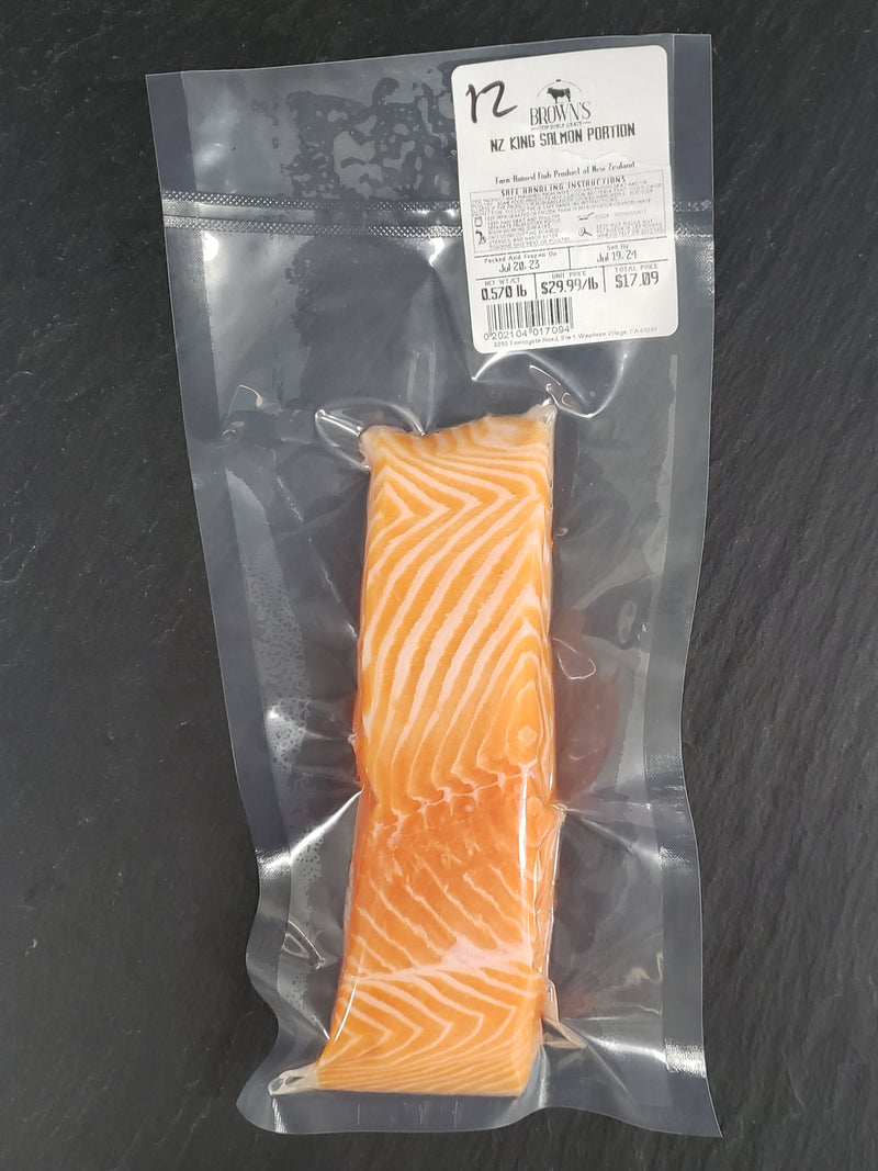 NZ KING SALMON PORTION #12