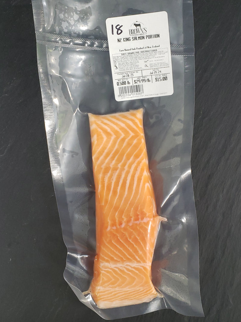 NZ KING SALMON PORTION #18