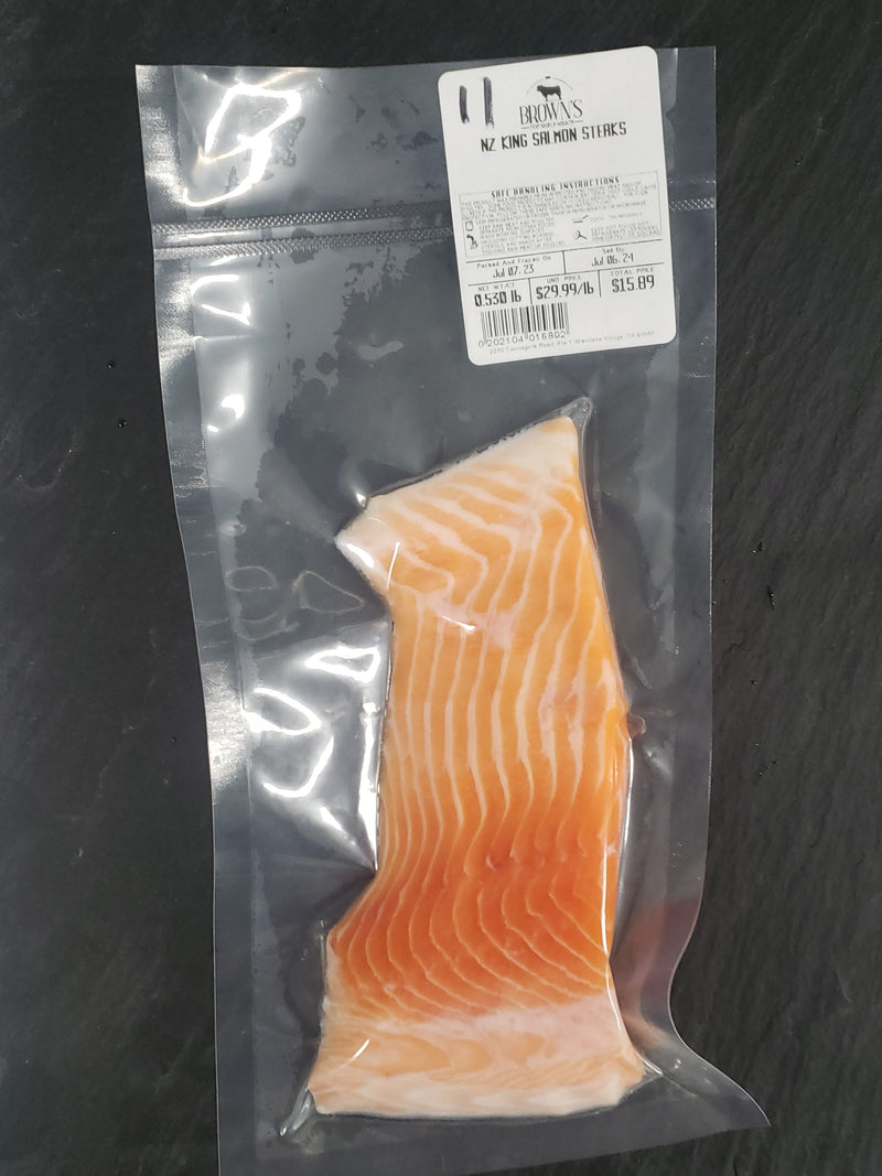 NZ KING SALMON STEAK #11